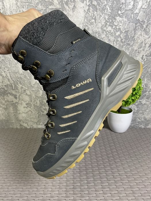 Lowa gore-tex ботинки 43 размер трекинговые синие