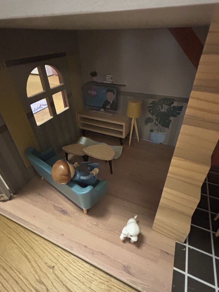 Drewniany domek dla lalek Playtive - Lidl