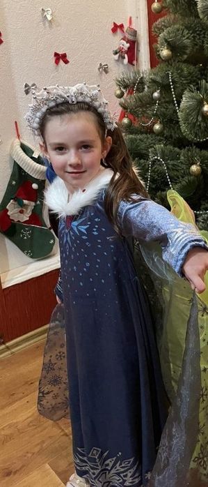 Новогоднее платье Эльза