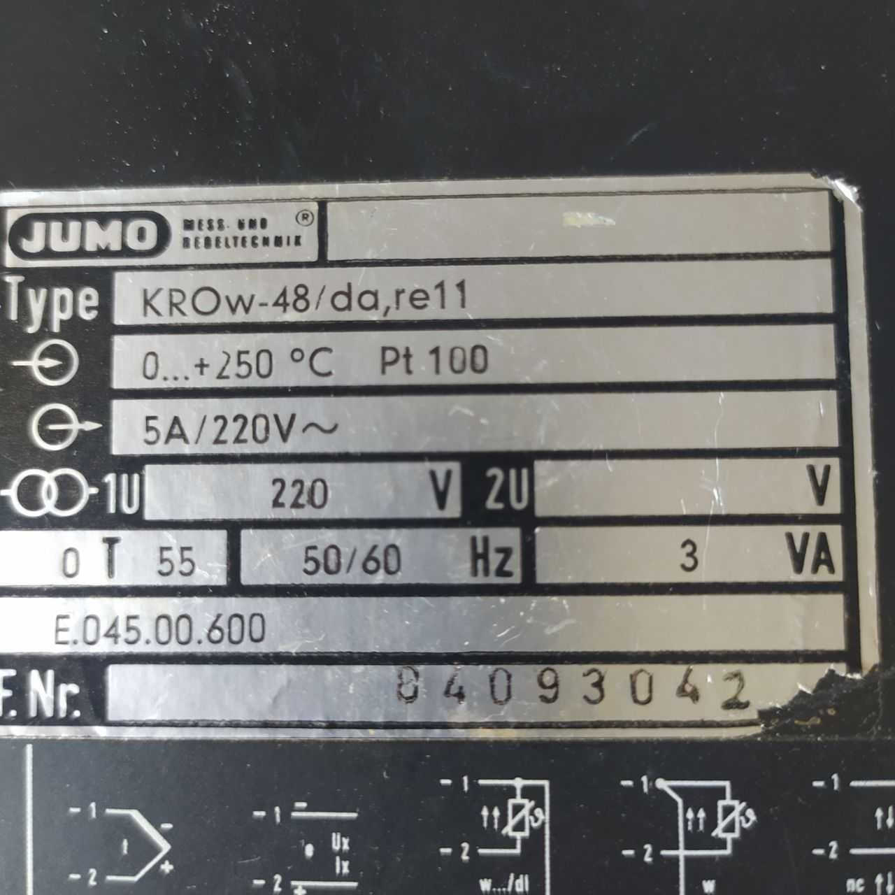 Двухпозиционный контроллер jumo Digil D 97,030