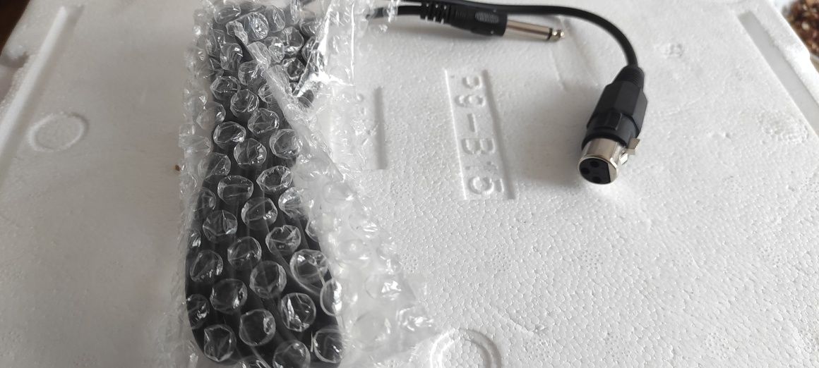 Kabel do mikrofonu xlr ,duży jack