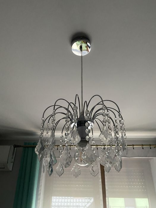 Lampy  sufitowe srebrne