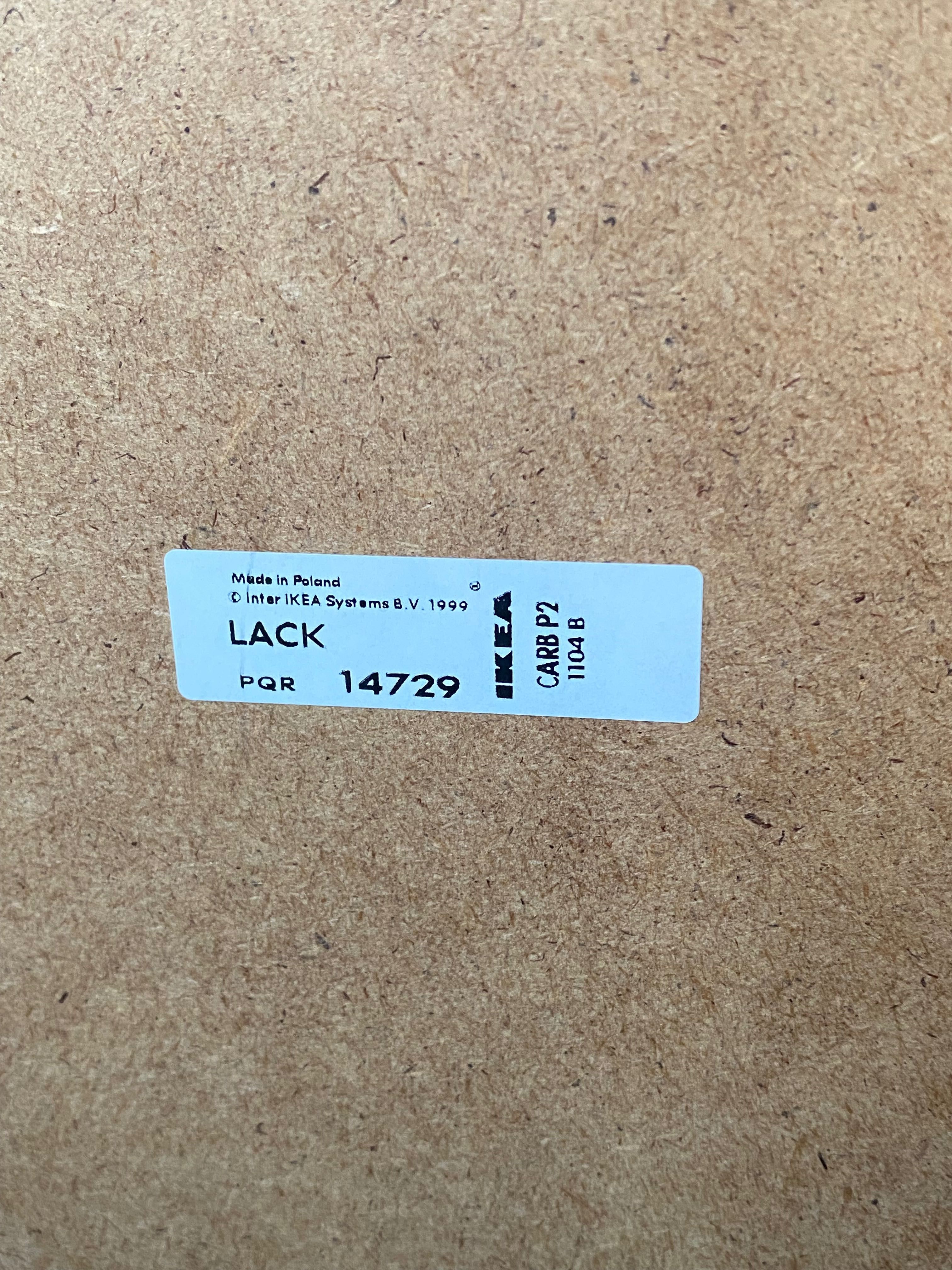 Mesa Vermelha IKEA LACK