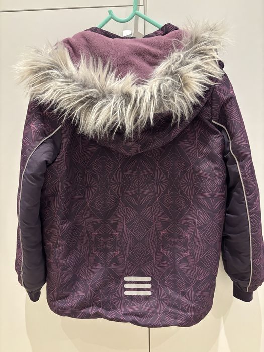 Kurtka zimowa, narciarska dla dziewczynki