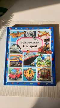 Świat w obrazkach / Transport / książka edykacyjna dla dzieci