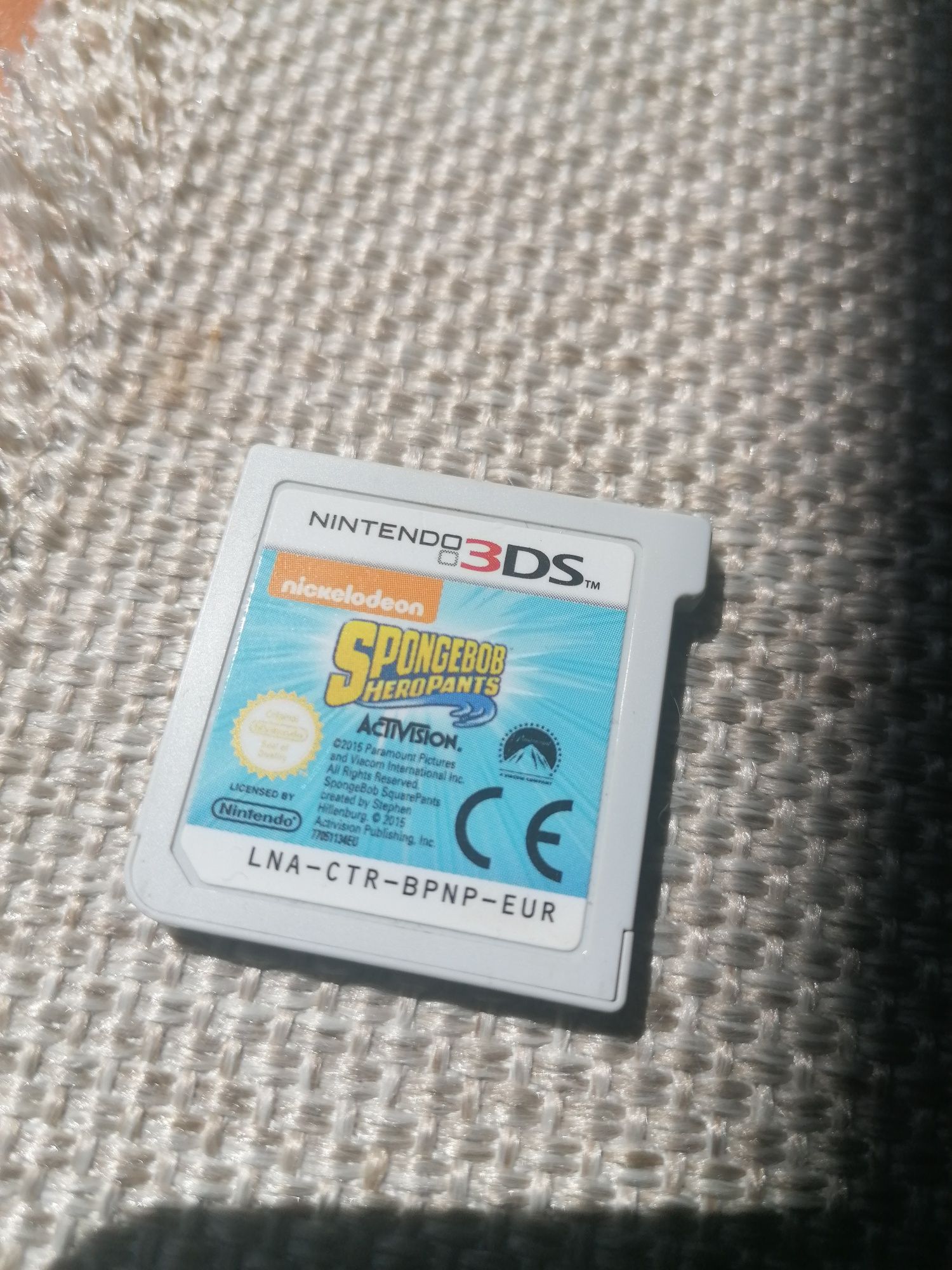 Spongebob Heropants Nintendo 3DS 2ds