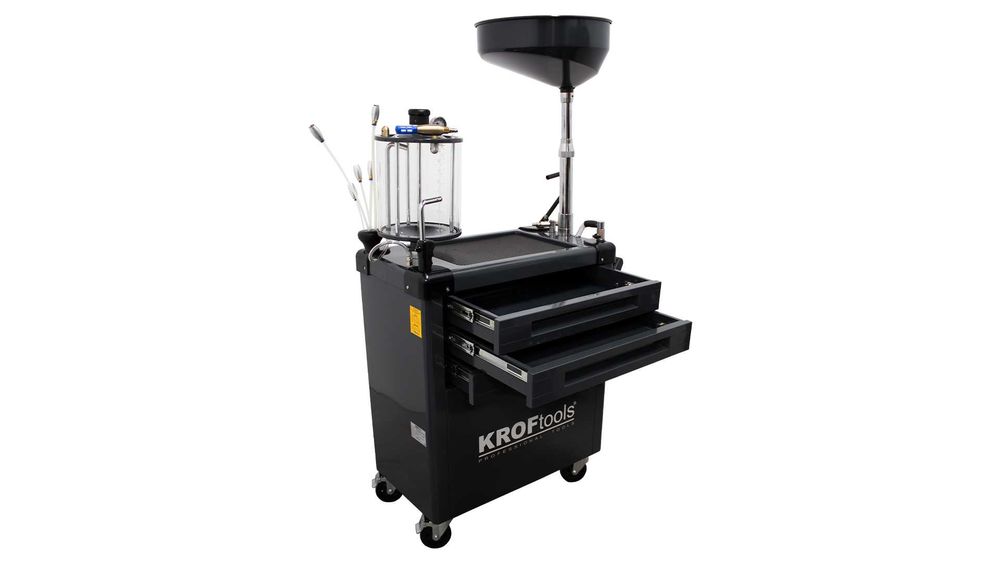 Aspirador de Óleo c/ Visor e 3 Gavetas KROFTOOLS JL20