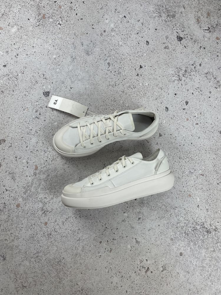 Adidas Y-3 Yohji Yamamoto Court Low White чоловічі кросовки Оригінал