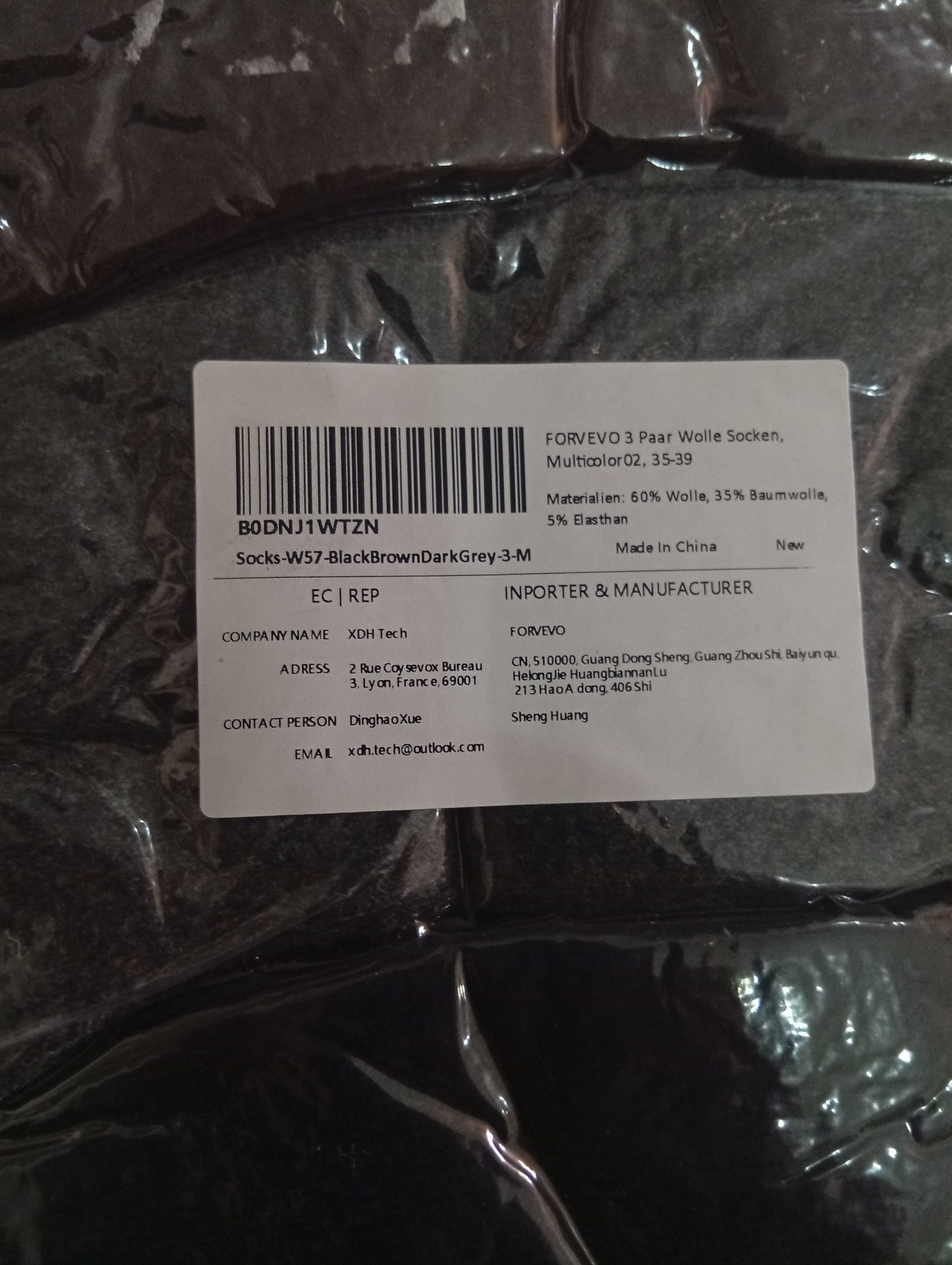 Skarpety termiczne rozmiar 35-39 3 pary