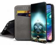 Motorola Moto G85 wędkarskie etui zamykane portfel ryby karp szczupak