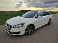 Peugeot 508 GT-Line**2,0**180 km**Full Led**Biała perła**Panorama**