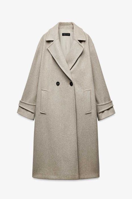 Пальто від бренду zara