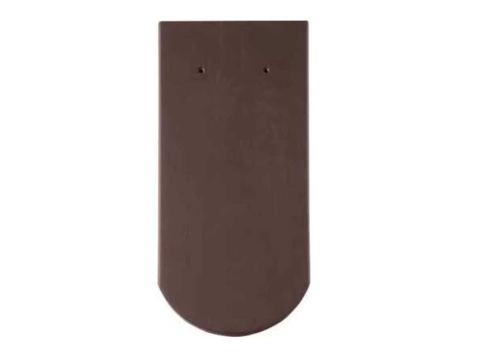 Dachówka podstawowa ceramiczna płaska karpiówka Braas Opal brąz angoba