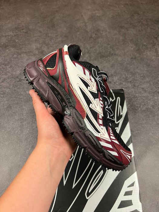 36-45 р кросівки Off White Be Right Back Black Red