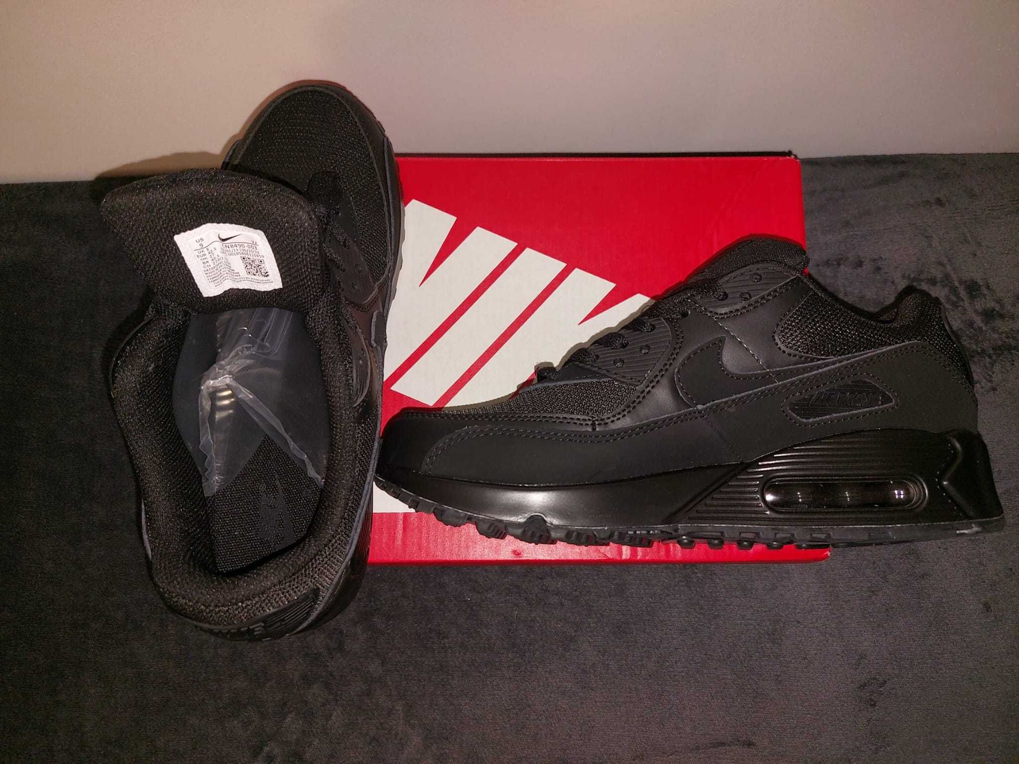 Buty Nike snikersy Air Max 90 Black roz 42.5