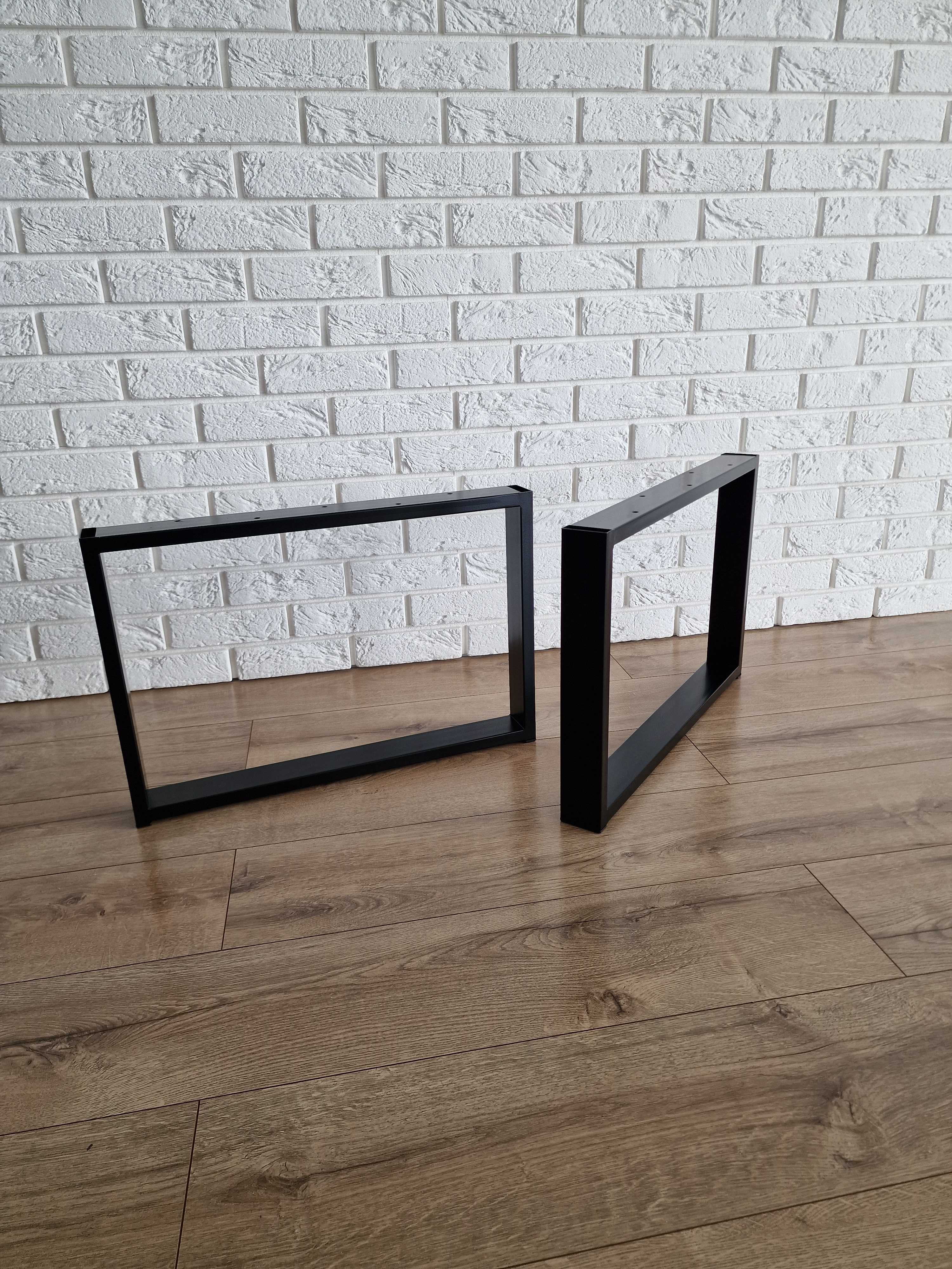 SOLIDNE NOGI INDUSTRIALNE do stołu / blatu / mebli | METAL | WYS 40CM