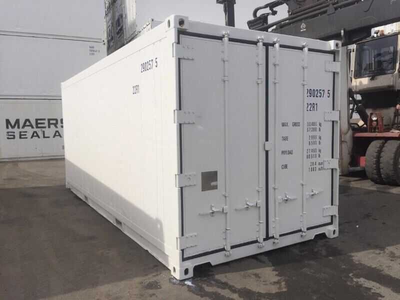 Kontener morski magazynowy chłodniczy chłodnia 20', -25/+25