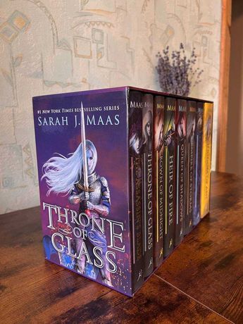 Sarah J. Maas Throne of Glass / Сара Маас Скляний Трон серія книжок