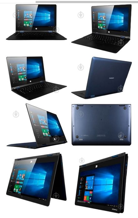 Ноутбук- планшет Prestigio Visconte Ecliptica 13,3" (PNT10131DEDB) blu