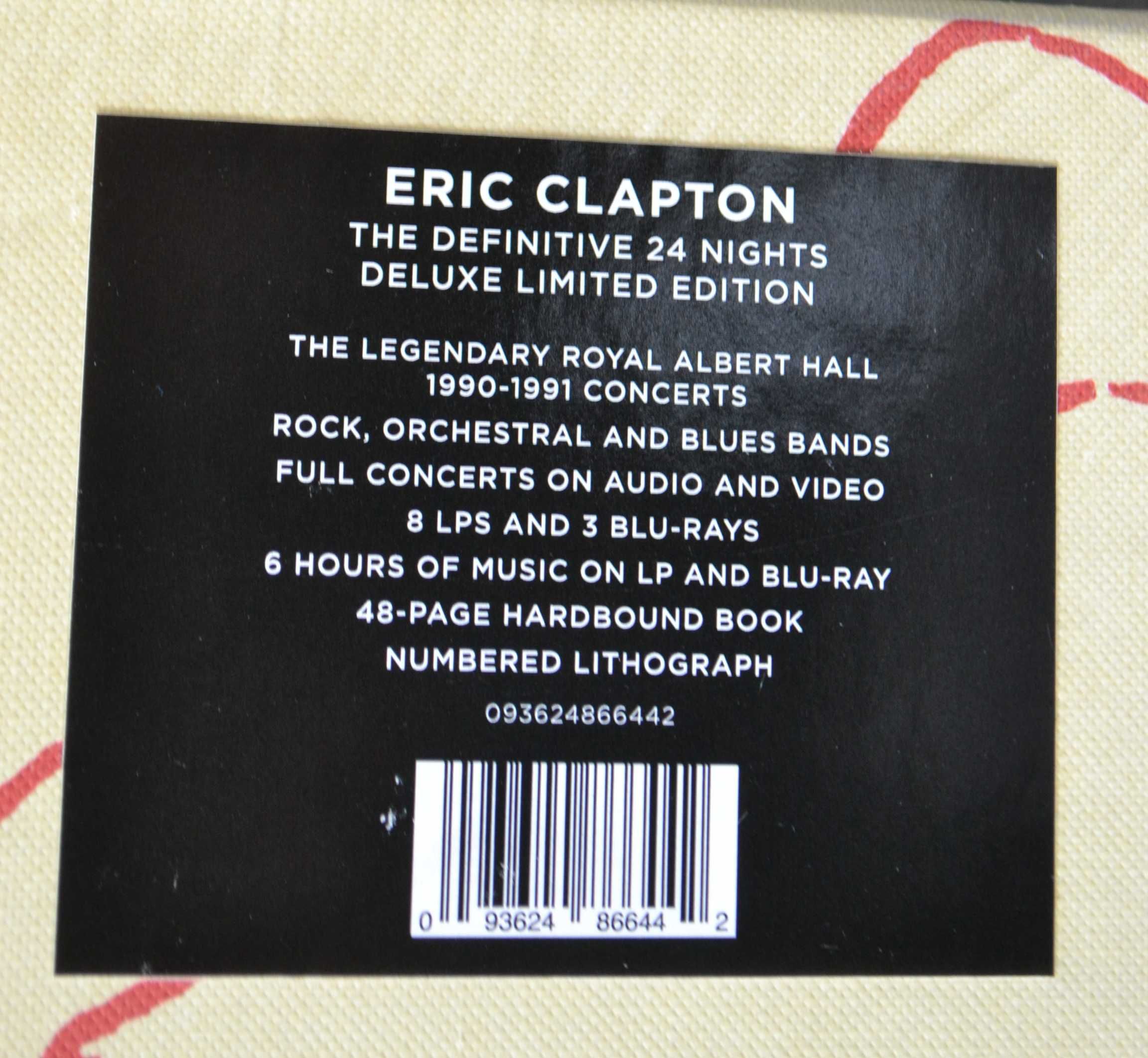 Eric Clapton  The Definitive 24 Nights Deluxe Limited Edition Nowy