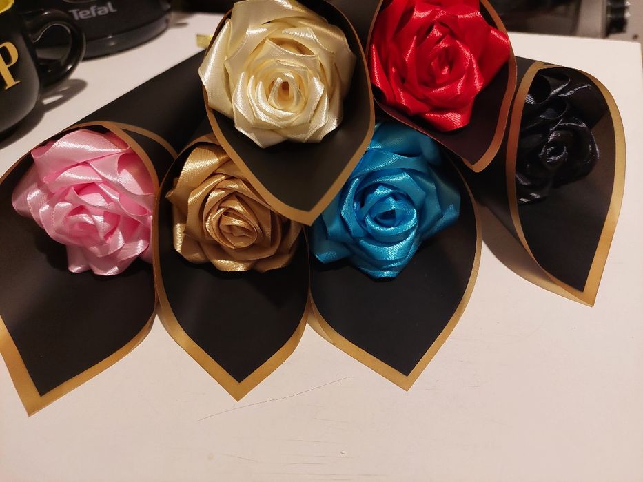 Róże ręcznie robione