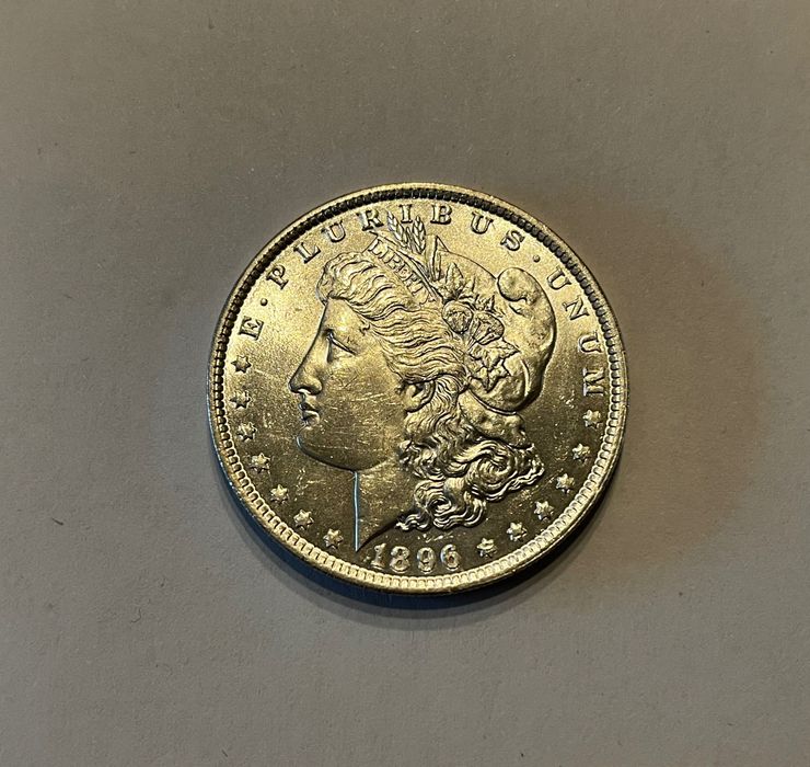 Moneta srebrna USA 1 dolar z 1896r. B. ładna