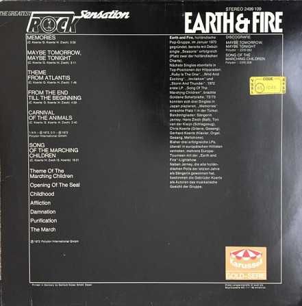 Earth & Fire* – Rock Sensation