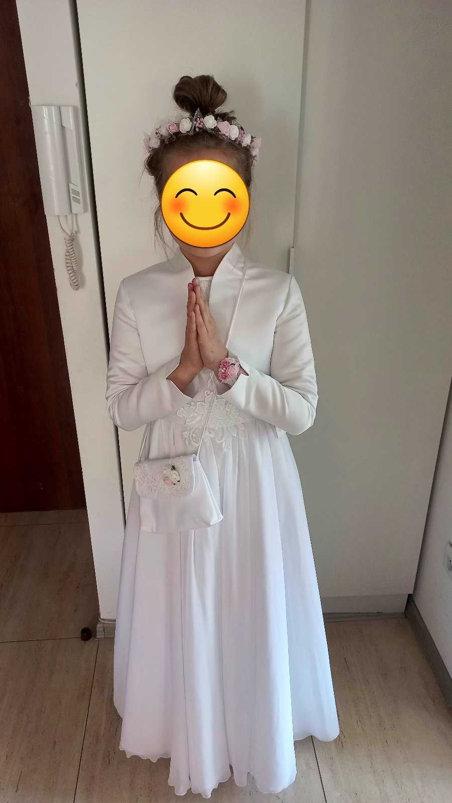 Sukienka komunijna rozm 140