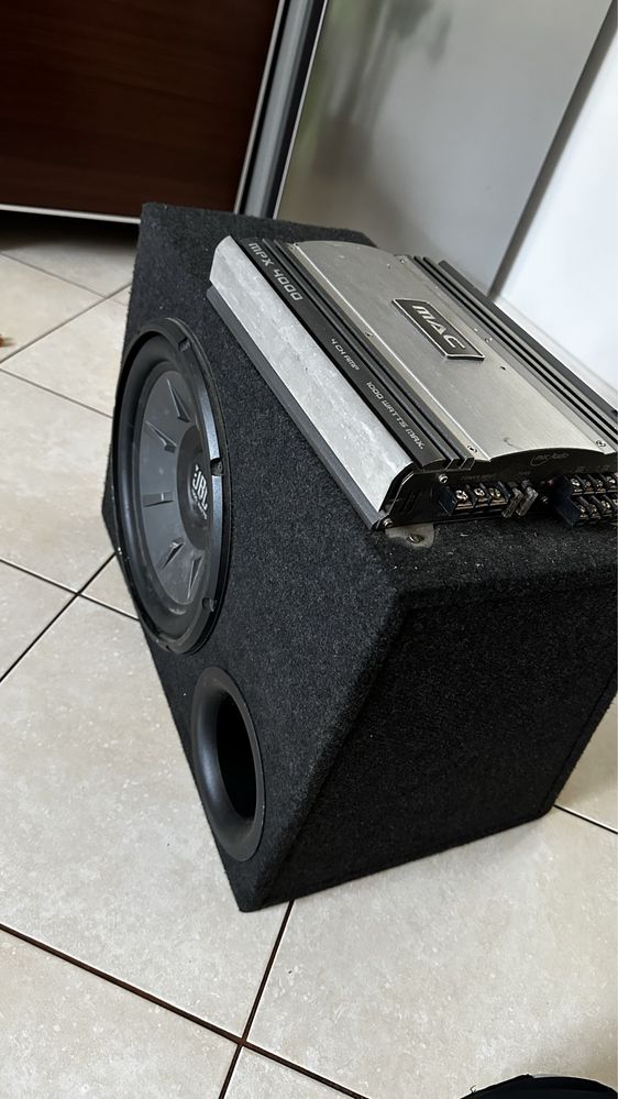 Subwoofer JBL 1000w 350rms + wzmacniacz 1000w