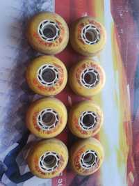 Undercover Wolf Wheels 72mm 86a - Yellow 8 szt kola rolki