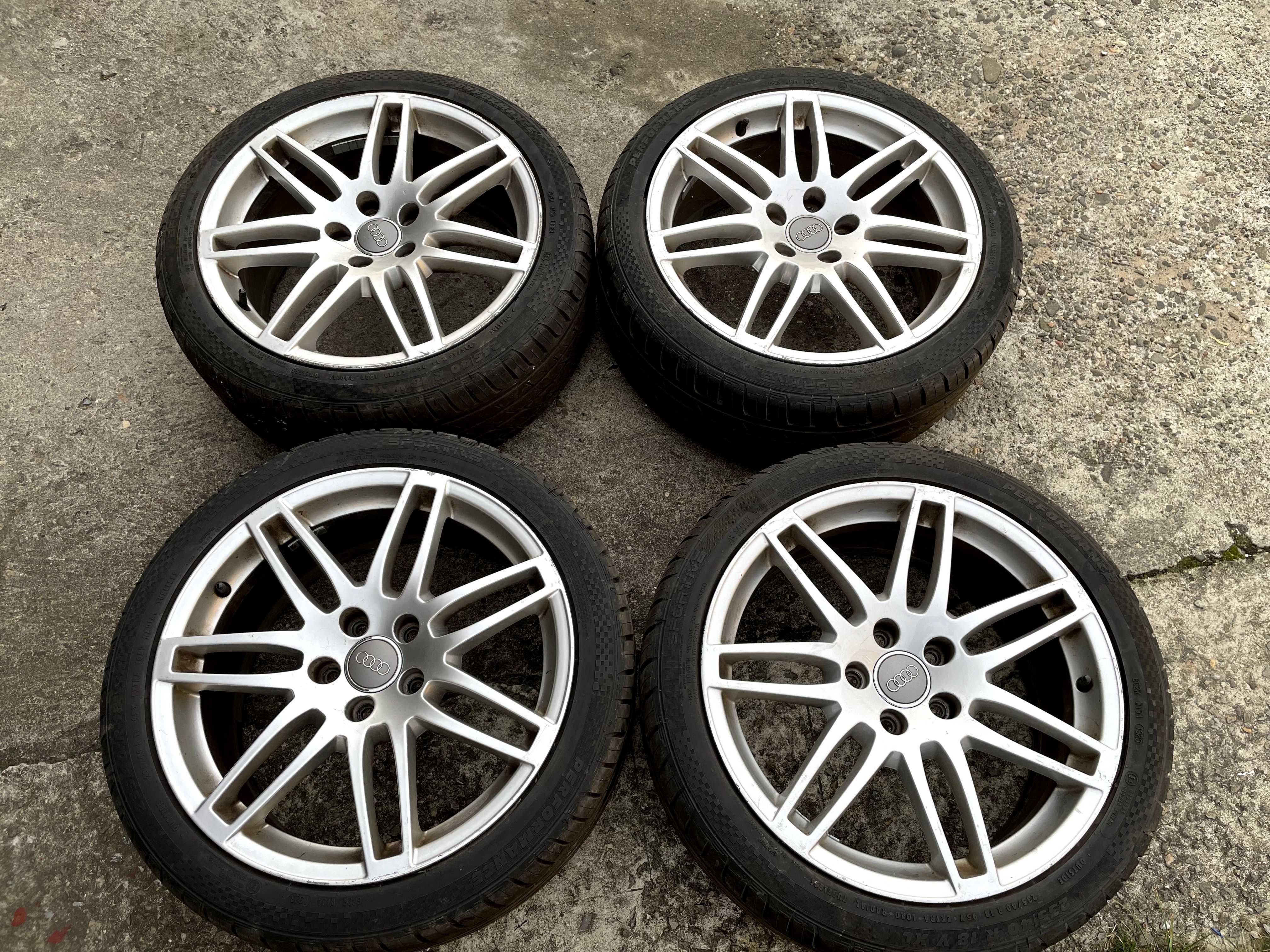 Opony LETNIE i alufelgi AUDI A4 B7 235/40 R18 | 2023r