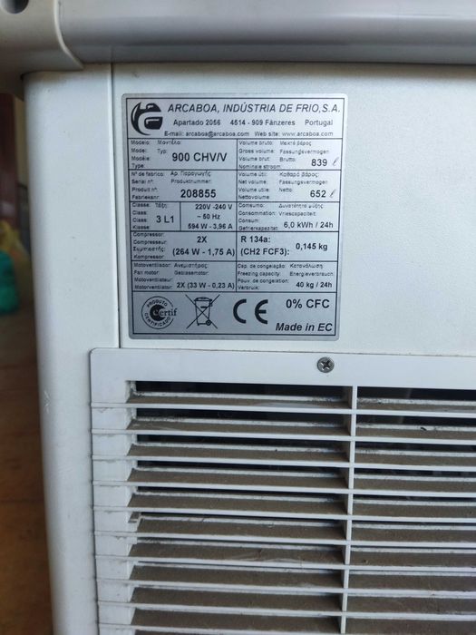 Arca de Congelação - Expositor