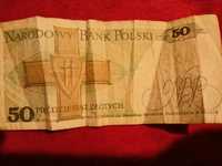 Banknot 50 złotowy z 1 grudnia 1988