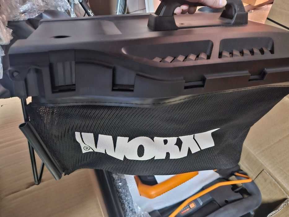 Nowa kosiarka Worx akumulatorowa z akumulatorami bezprzewodowa