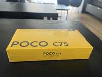 POCO C75 Black 6/128 NOWY zafoliowany