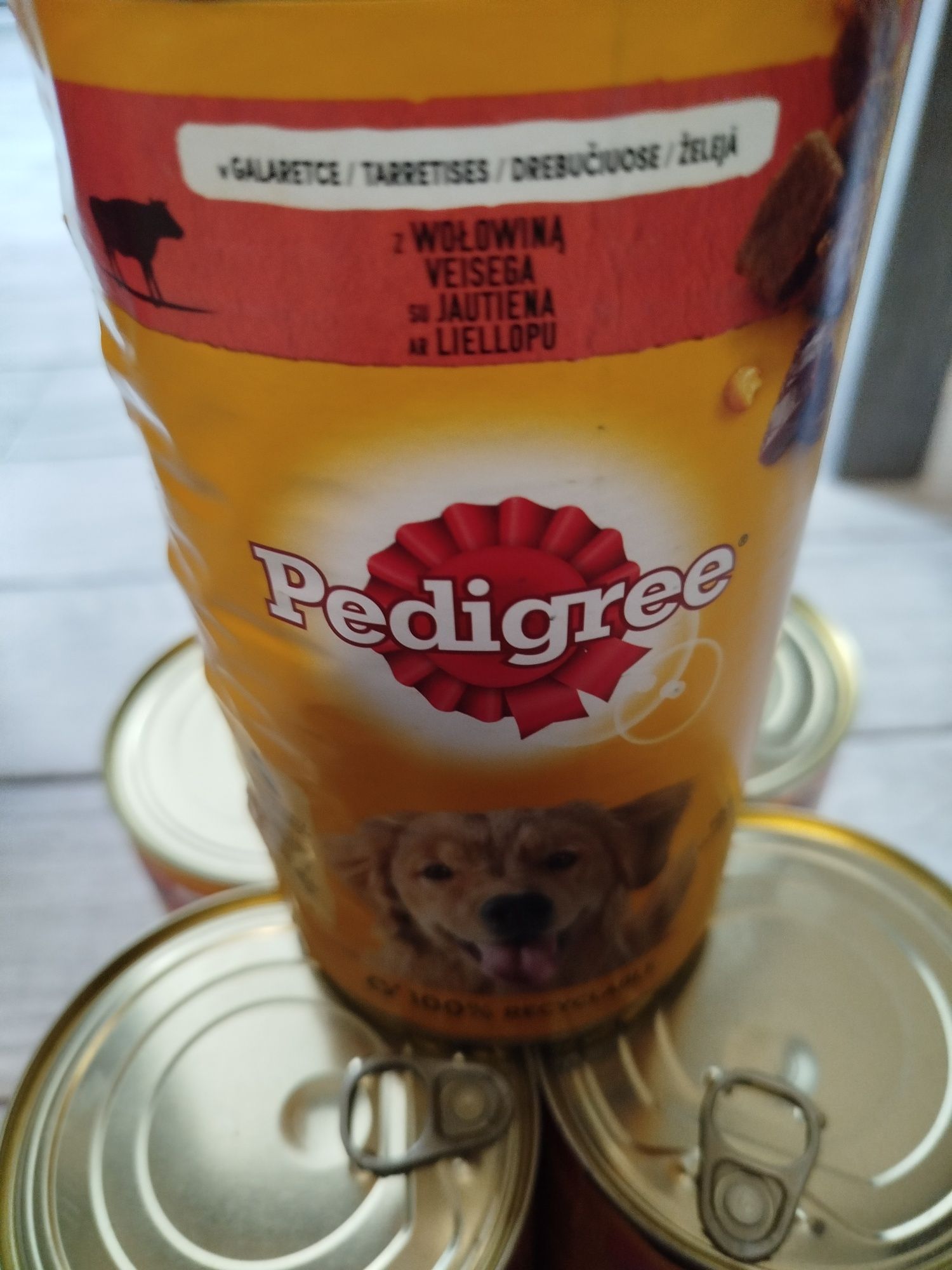 Pedigree wołowina duża puszka