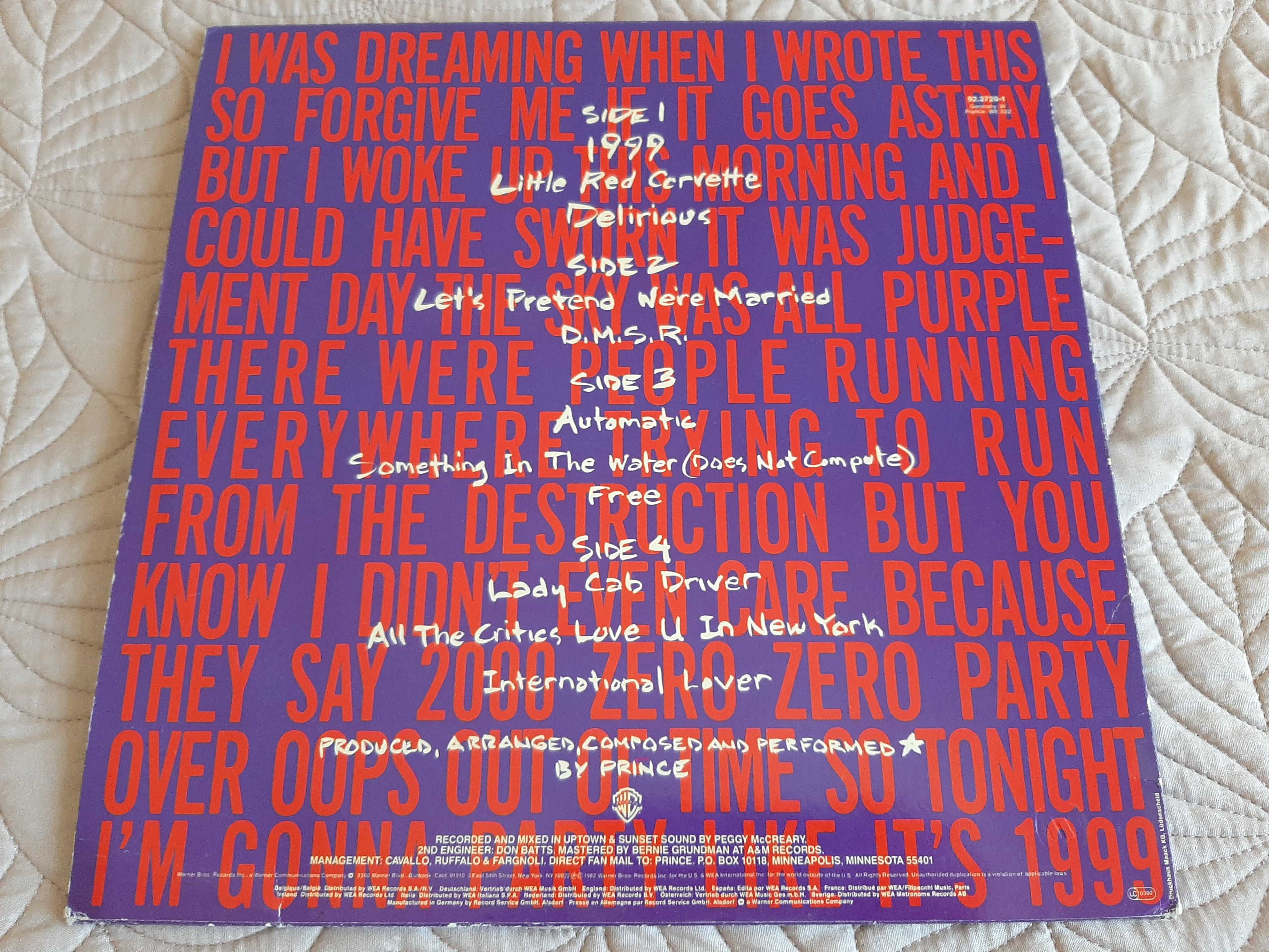 Prince - 1999 - Europa - 2 x Vinil LP