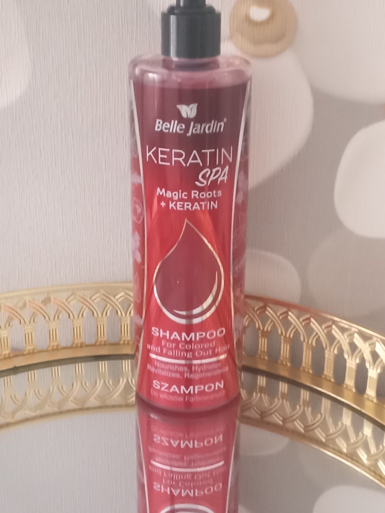 Belle Jardin Keratin Spa szampon do włosów farbowanych