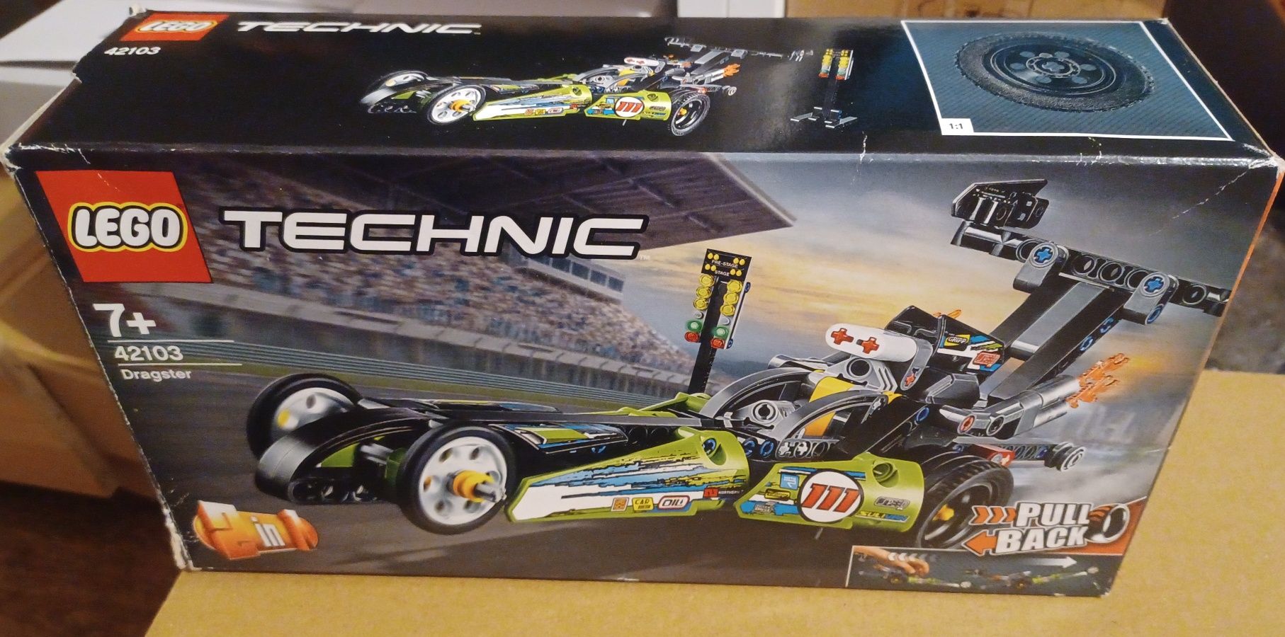Klocki Lego Technic Dragster 42103
