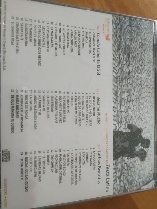 Festa Latina. As melhores canções do século XX. Novo.