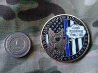 Challenge coin K9 Just Kidding USA