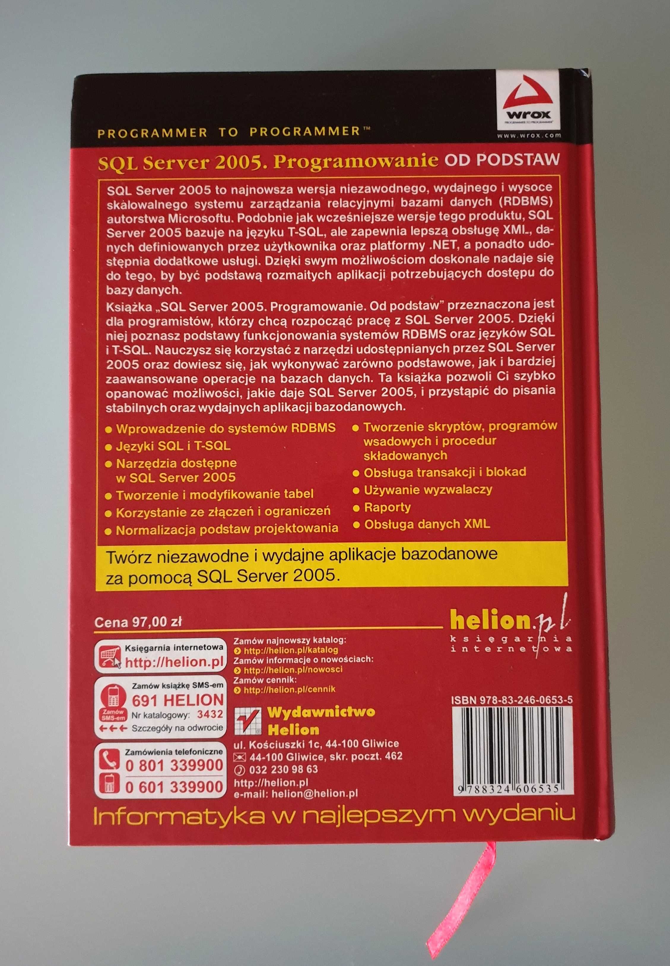 Robert Vieira - SQL Server 2005. Programowanie od podstaw