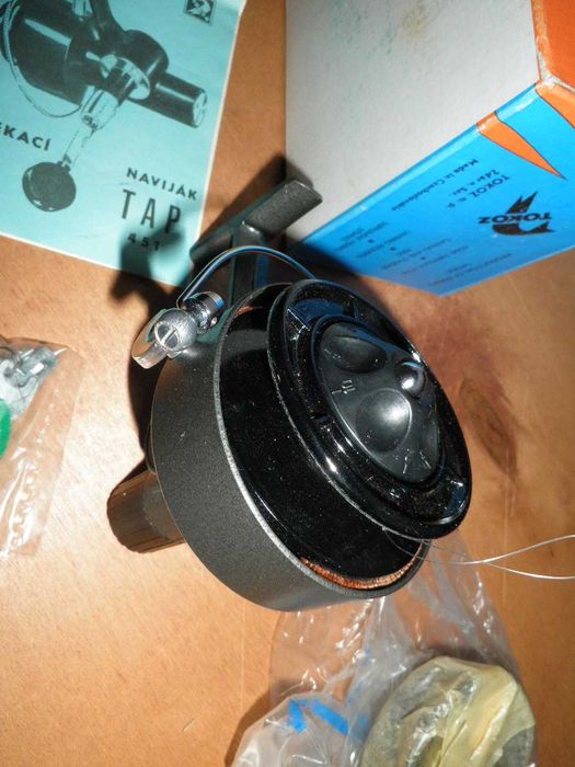 kołowrotek TOKOZ TAP 451 czechosłowacki zabytek kolekcjonerski