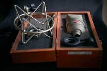 Mikrofon pojemnościowy Neumann TLM 103 + koszyk