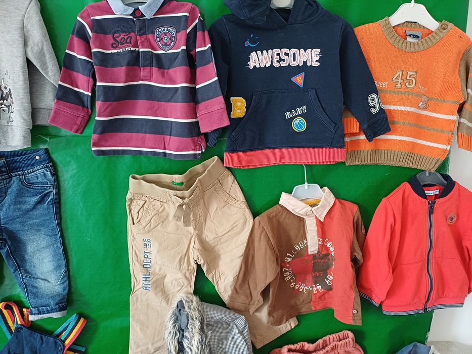 Lote de roupinhas 12 a 18 meses.