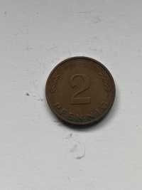 Moneta RFN - 2 fenigi pfennig 1978 / 1979 / 1991