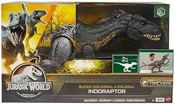Jurassic World Indoraptor super colossal 99 cm dinossauro articulado