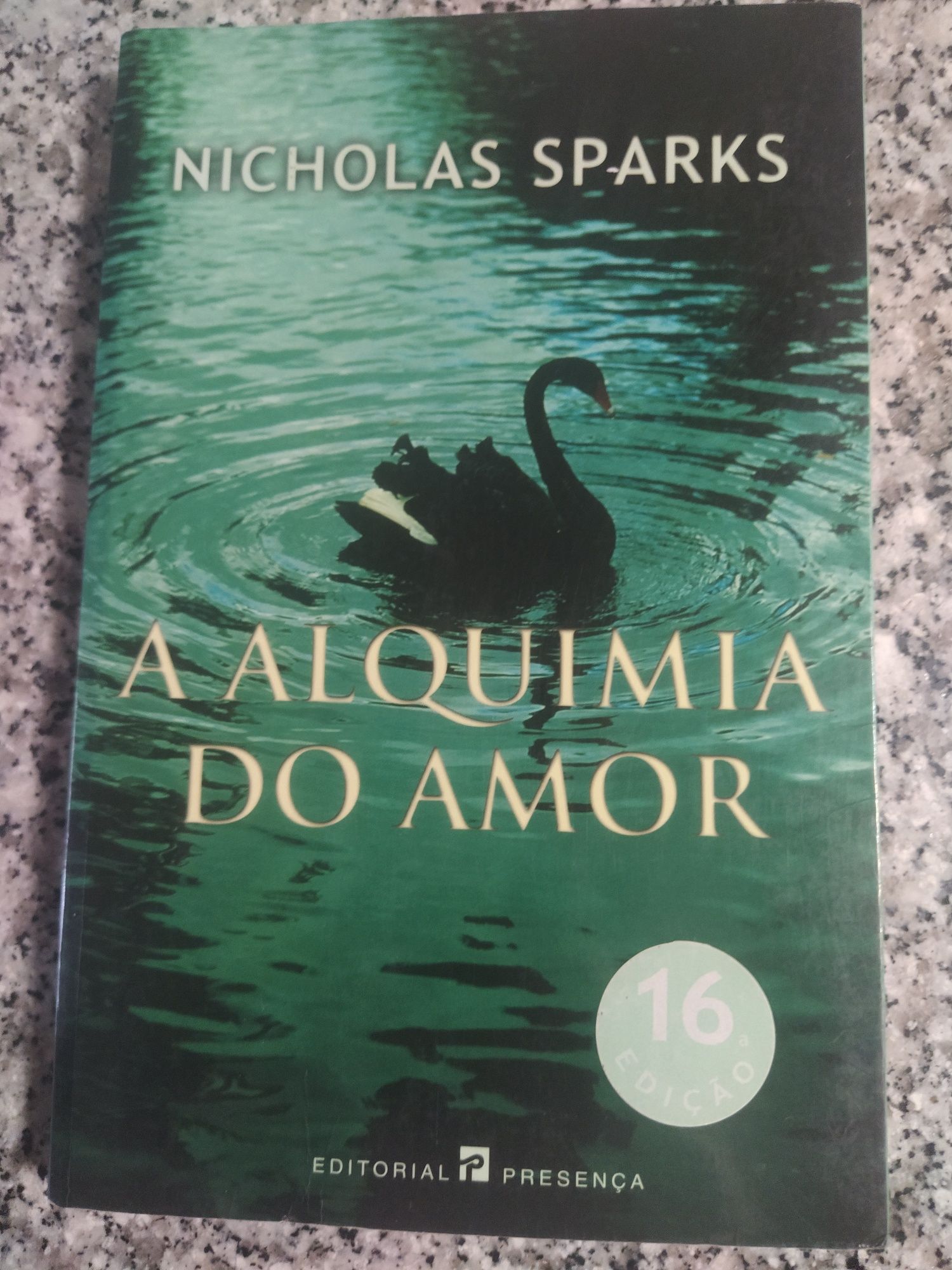 Livro de Nicholas Sparks A Alquimia do Amor