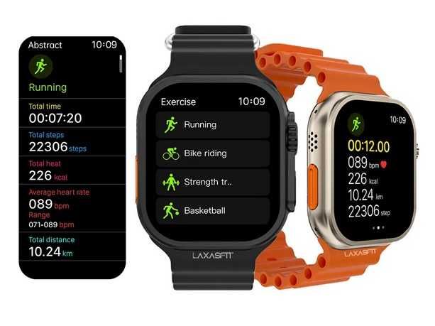 Zegarek Smartwatch sms Rozmowy Ultra 9 powiadomienia FB Messenger 2.19
