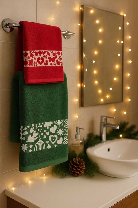 Новорічний набір рушників Merry Christmas